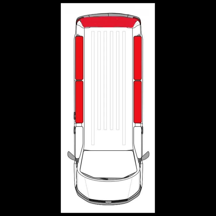 Online Carbest Rideaux isolants arrière 5 pièces | VW ID BUZZ