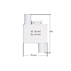 Discount Chantal Raccord anti-odeur eaux usées