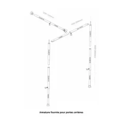 Clearance Clairval Spacecamp Trafic 3 double portes