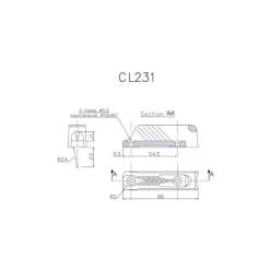 New Clamcleat CL231