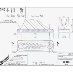 New Clamcleat CL205 Major