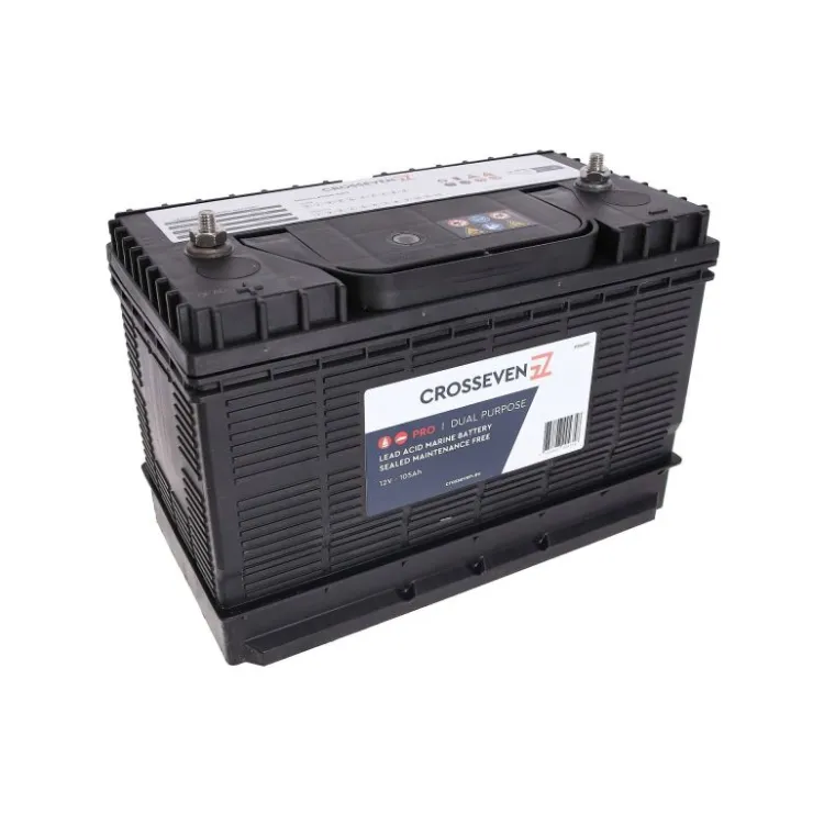 Hot Crosseven Batterie Pro | 105 Ah | Borne filetée