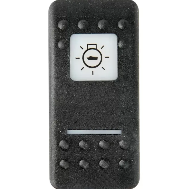 Hot Carlingswitch CS Façade noire interrupteur Contura II | Surface dure
