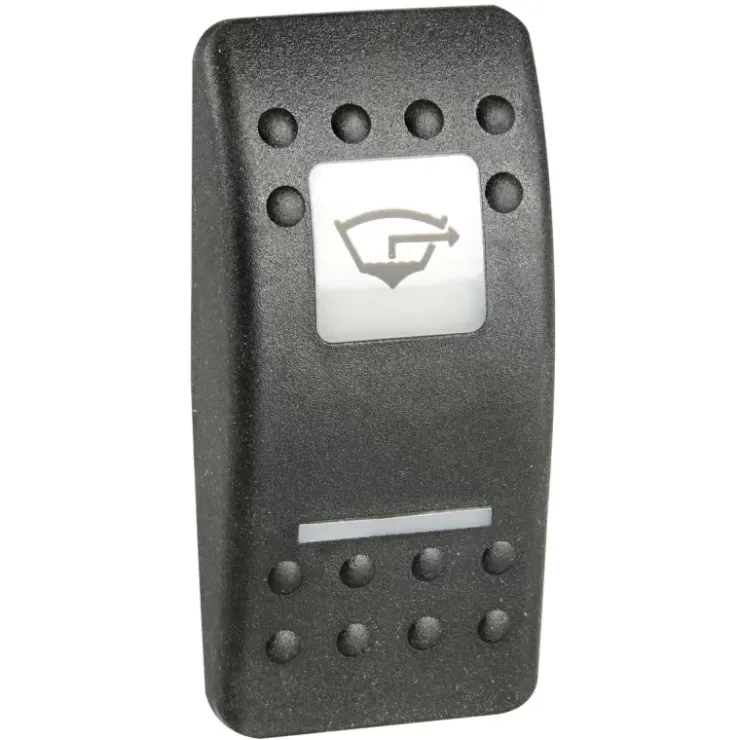 Hot Carlingswitch CS Façade noire interrupteur Contura II | Surface dure