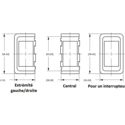 Clearance Carlingswitch CS Module d'encastrement Contura II