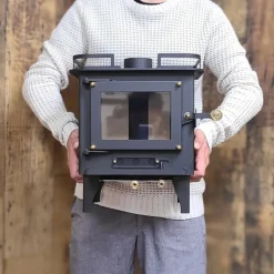 Outlet CUBIC Grizzly |  Poêle à bois 5,2 kW