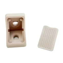 Discount Decmo Lot de 10 équerres d'assemblage 2 trous avec cache