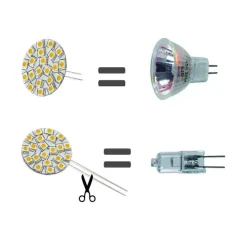 New Dixplay ampoule 21 LED blanc neutre