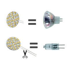 Clearance Dixplay Ampoule 10 LED Blanc neutre