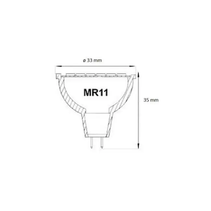 Online Dixplay Ampoule à LED culot MR 11