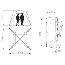 New DOMETIC GO Compact Camp Shelter