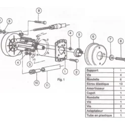 Online Dometic Kit crémaillère Light Duty SH8050