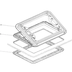 Clearance Dometic Pièces détachées Heki 1