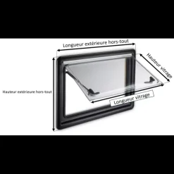Clearance Dometic SEITZ Vitrage de remplacement