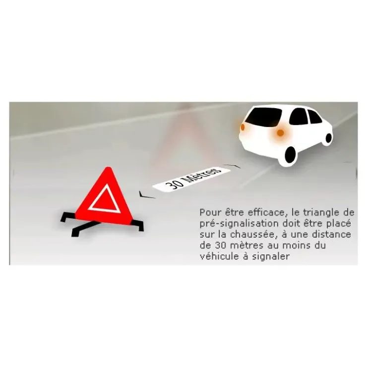 Discount Euro Accessoires EA Malette triangle de sécurité