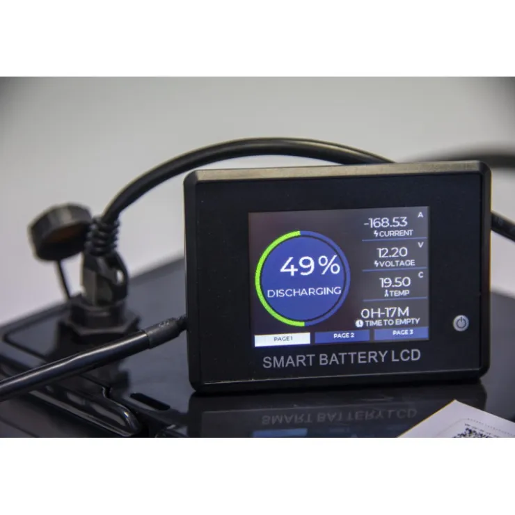 Discount Energie Mobile EM Batterie Lithium LT 12-200 Ah HD-BT | 2560 Wh