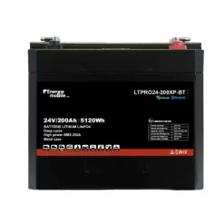 Outlet Energie Mobile EM Batterie Lithium LTPRO 24-200 Ah XP-BT | 5120 Wh