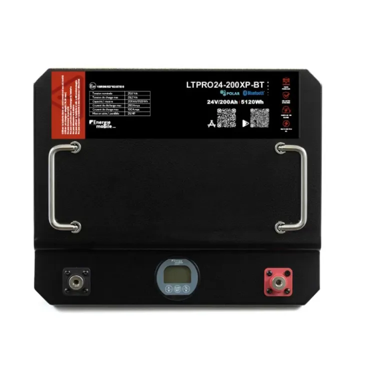 New Energie Mobile EM Batterie Lithium LTPRO 24-300 Ah XP-BT | 7680 Wh