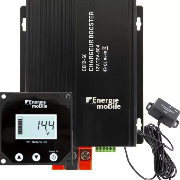 Clearance Energie Mobile EM Chargeur booster CB12-60
