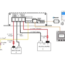 Online Energie Mobile EM Chargeur booster CB | 12/12 - 45A isolé