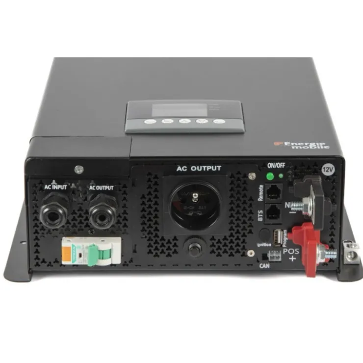 Discount Energie Mobile EM Convertisseur/Chargeur sinusoïdal DC-AC | PSC12-2200DIF