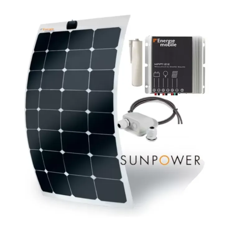Sale Energie Mobile EM Kit solaire CC XFLEX 170 W / MPPT