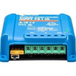New Energie Mobile - Victron Energy EM Kit solaire HP 140 W - VICTRON Bluesolar MPPT 75/10
