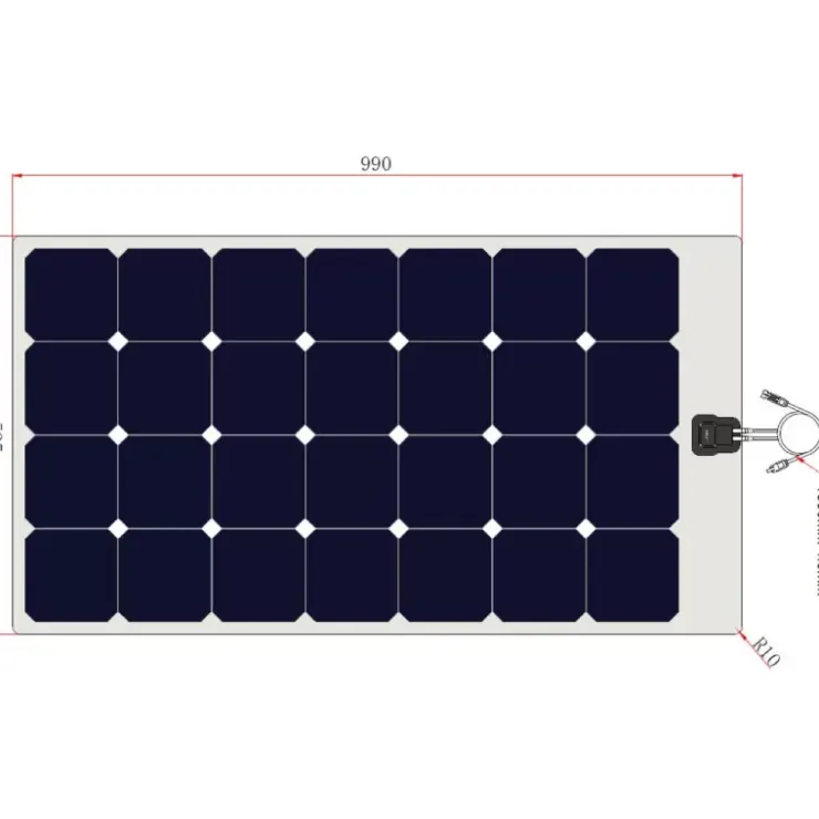 New Energie Mobile - Victron Energy EM Kit solaire Marine Flex 110 W | VICTRON régulateur MPPT 75/10