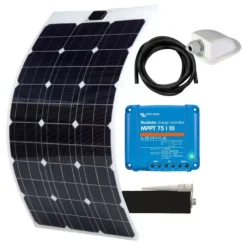 Online Energie Mobile - Victron Energy EM Kit solaire Marine Flex 140 W | VICTRON régulateur MPPT 75/10