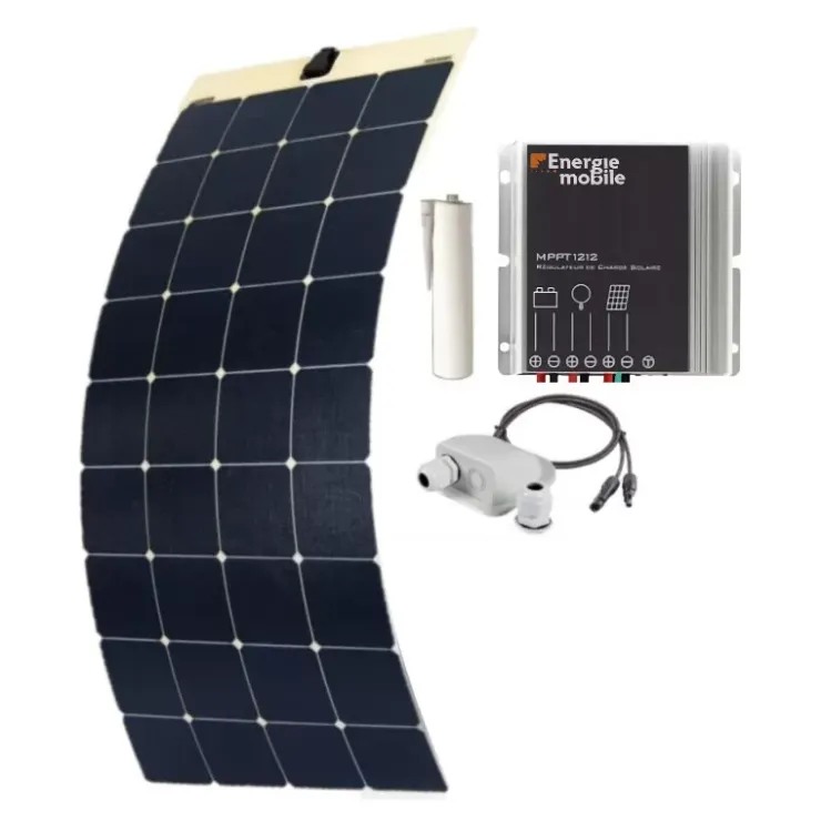 Discount Energie Mobile EM Kit solaire Marine Flex 70 W MPPT