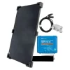 Best Energie Mobile - Victron Energy EM Kit solaire PERC noir 105 W long - VICTRON Bluesolar MPPT 75/10