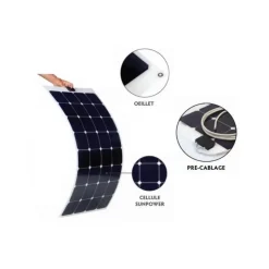 Outlet Energie Mobile EM Kit solaire XFLEX 116 W long Black/ MPPT