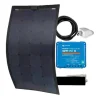 New Energie Mobile - Victron Energy EM Kit solaire X-flex ETFE noir 110 W - VICTRON Bluesolar MPPT 75/10