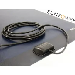 New Energie Mobile - Victron Energy EM Kit solaire X-flex ETFE noir 110 W - VICTRON Bluesolar MPPT 75/10
