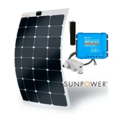 Best Energie Mobile - Victron Energy EM Kit solaire X-flex ETFE 235W - VICTRON Bluesolar MPPT 100/20