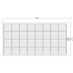 New Energie Mobile EM Panneau solaire souple PERC Flex 210 W