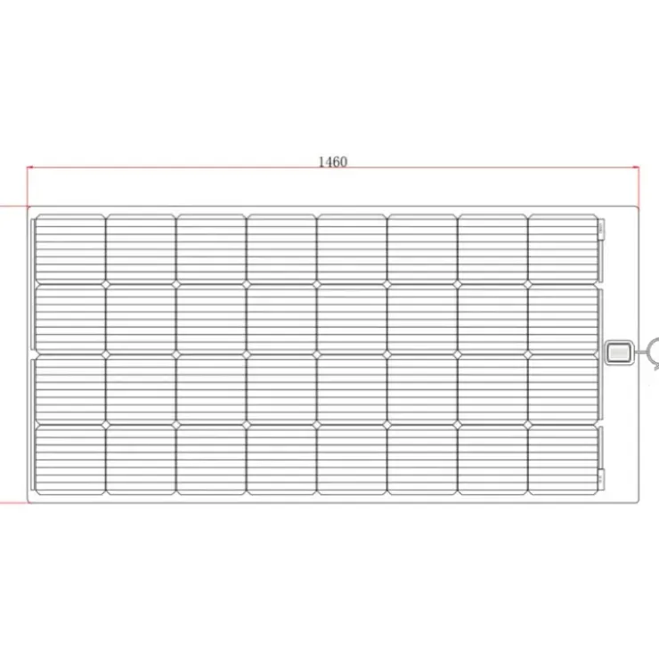 New Energie Mobile EM Panneau solaire souple PERC Flex 210 W