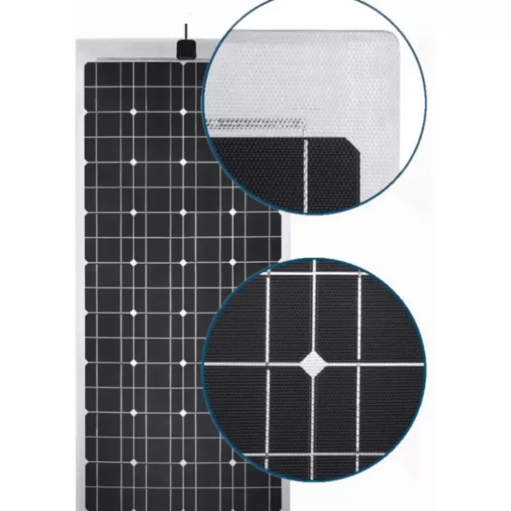 Online Energie Mobile EM Panneau solaire souple PERC Flex 115 W Noir