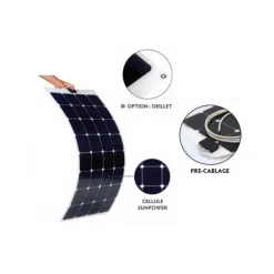 Hot Energie Mobile EM Panneau solaire X FLEX 235 W