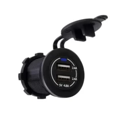 Discount Energie Mobile EM Prise double USB 2.4 12V DC