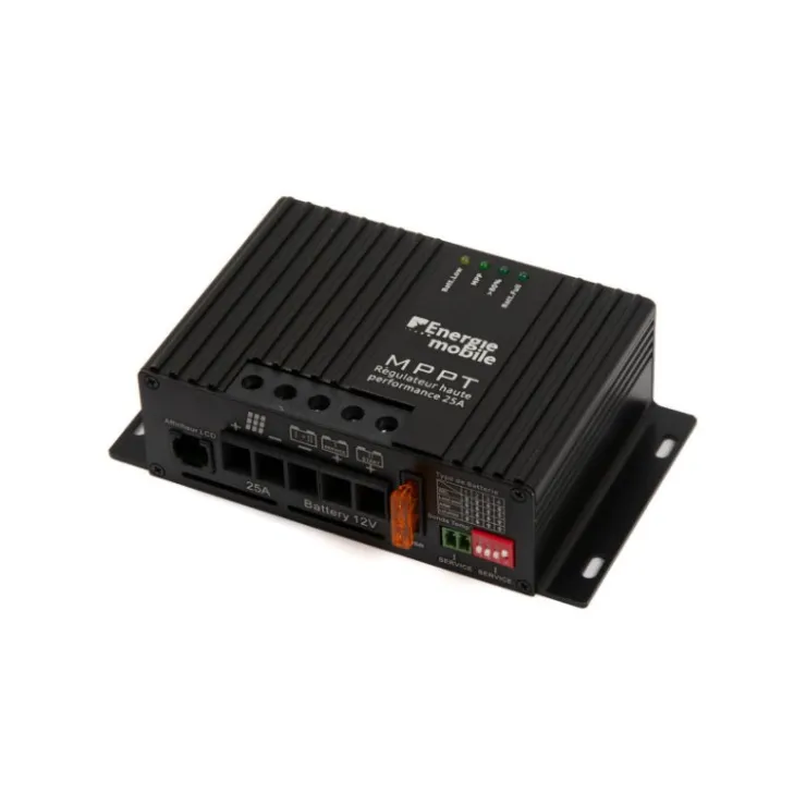 New Energie Mobile EM Régulateur MPPT DUO 25 | Bluetooth