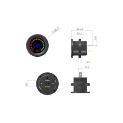Energie Mobile EM Voltmètre Pro + USB