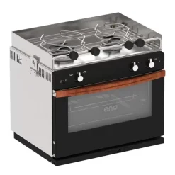 Clearance ENO Cuisinière Allure 2 feux | four inox avec grill