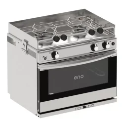Clearance ENO Cuisinière Grand large 2 feux | four inox avec grill