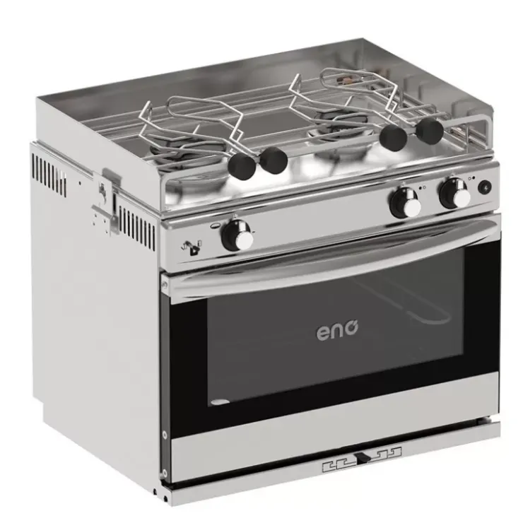 Clearance ENO Cuisinière Grand large 2 feux | four inox avec grill