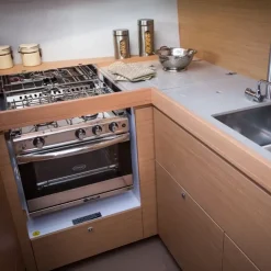 Clearance ENO Cuisinière Grand large 2 feux | four inox avec grill