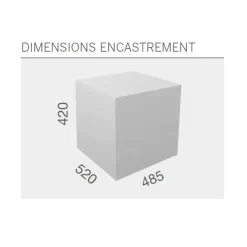 Discount ENO Four encastrable Gourmet avec allumeur