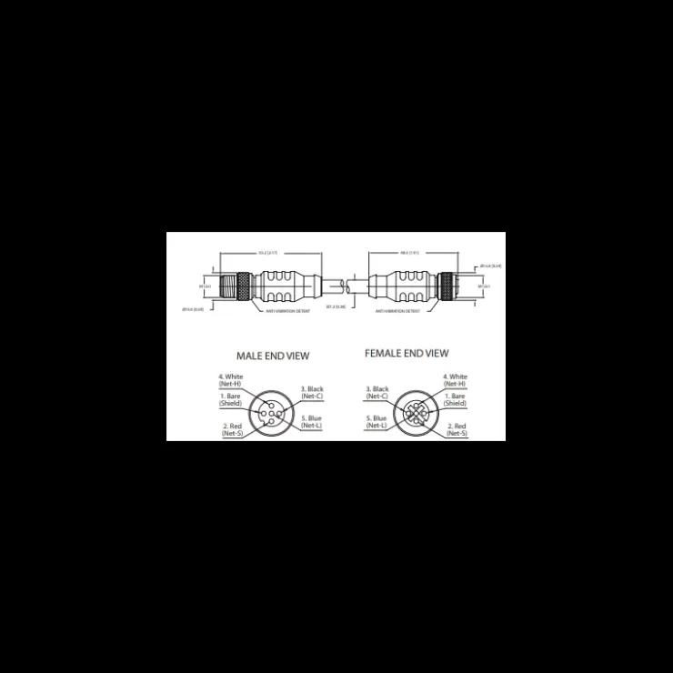 Online ESCHA Câble NMEA 2000 mâle-femelle