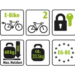 Online Eufab Porte vélos SD260