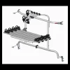 Best Euro Carry EUROCARRY Adventure Rack FIAT Ducato pour 4 vélos
